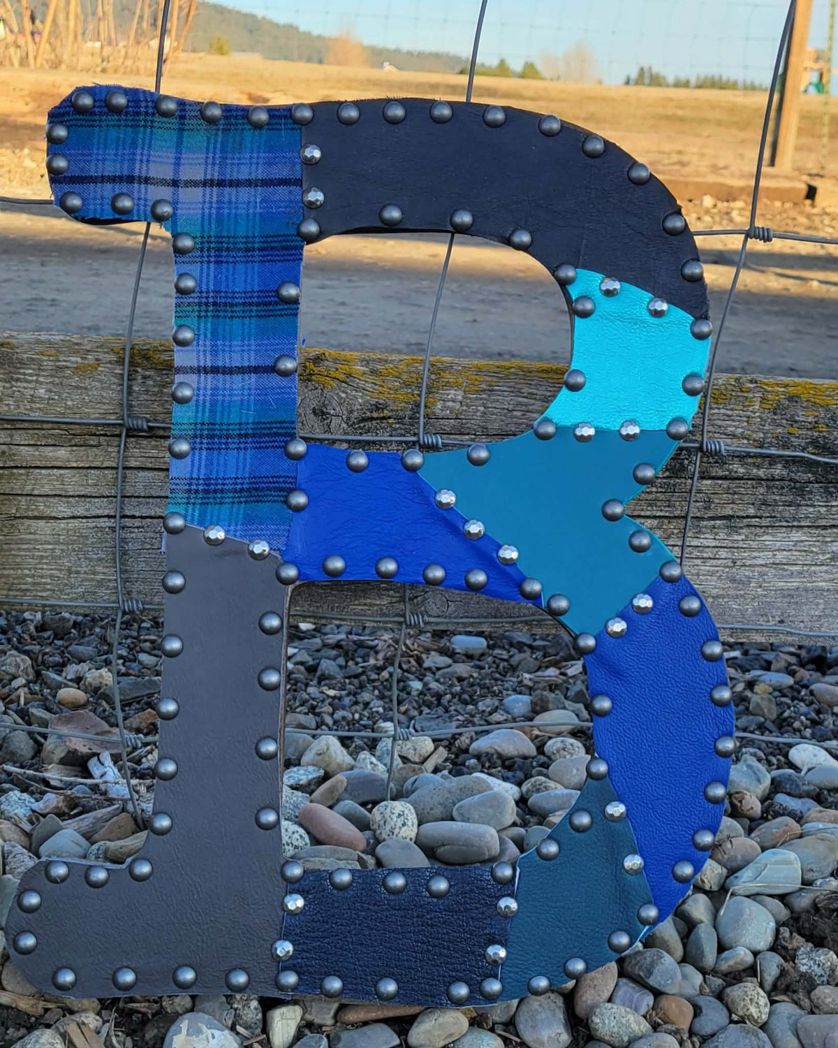 B Leather Letter