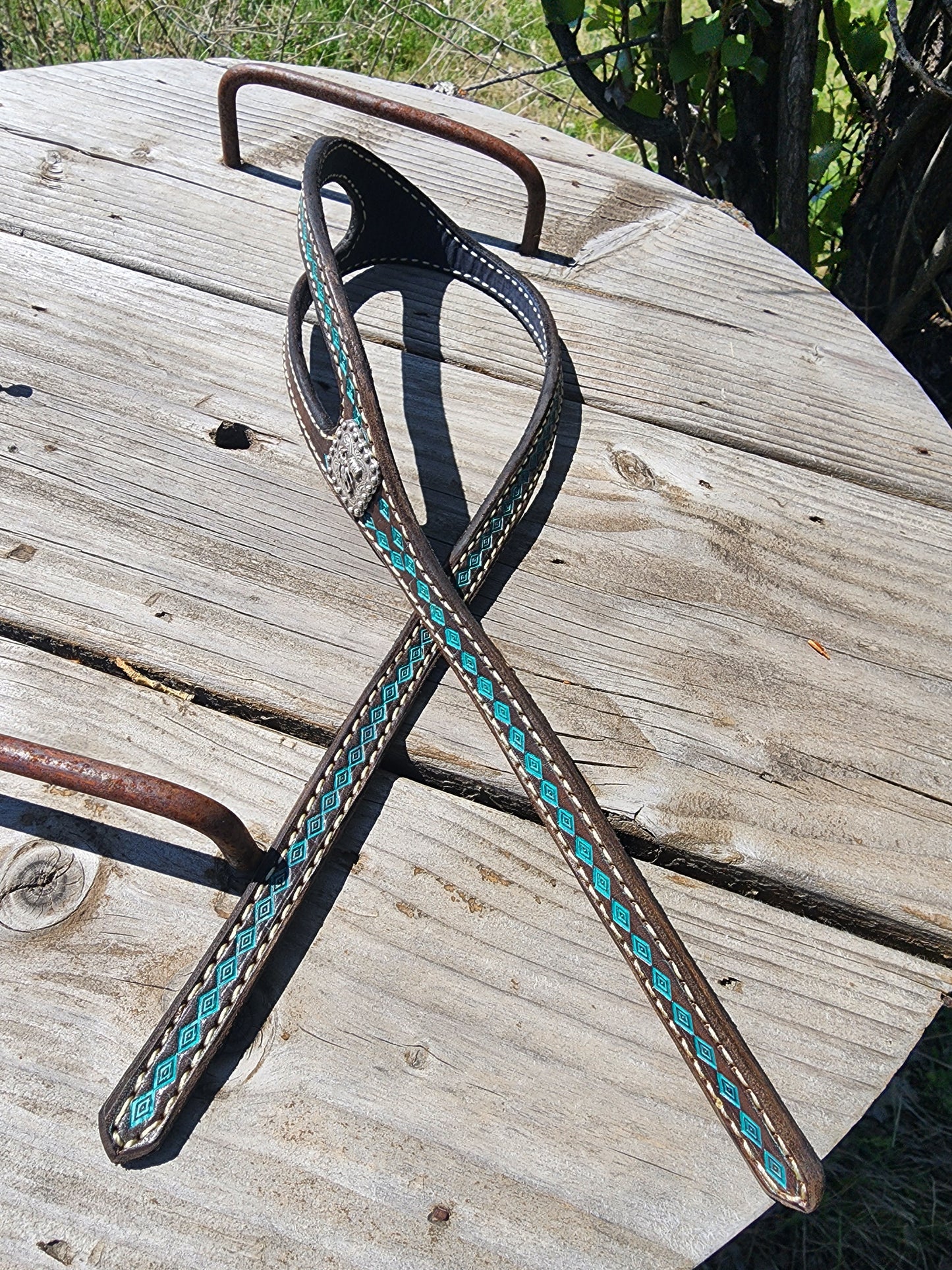 Teal Shaped Headstall