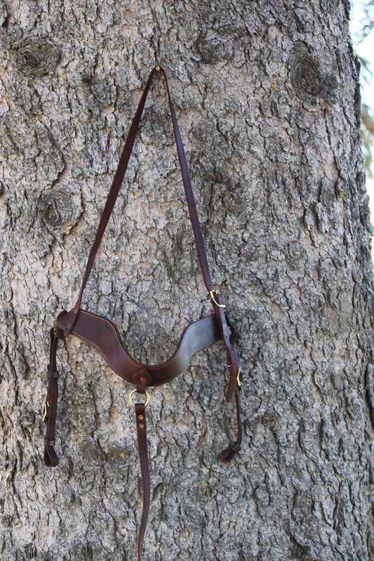 Harness Leather Tripping Collar