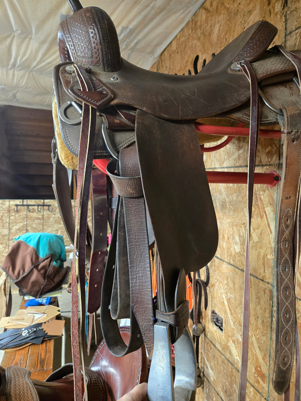 Marty Byrd Cutting Saddle