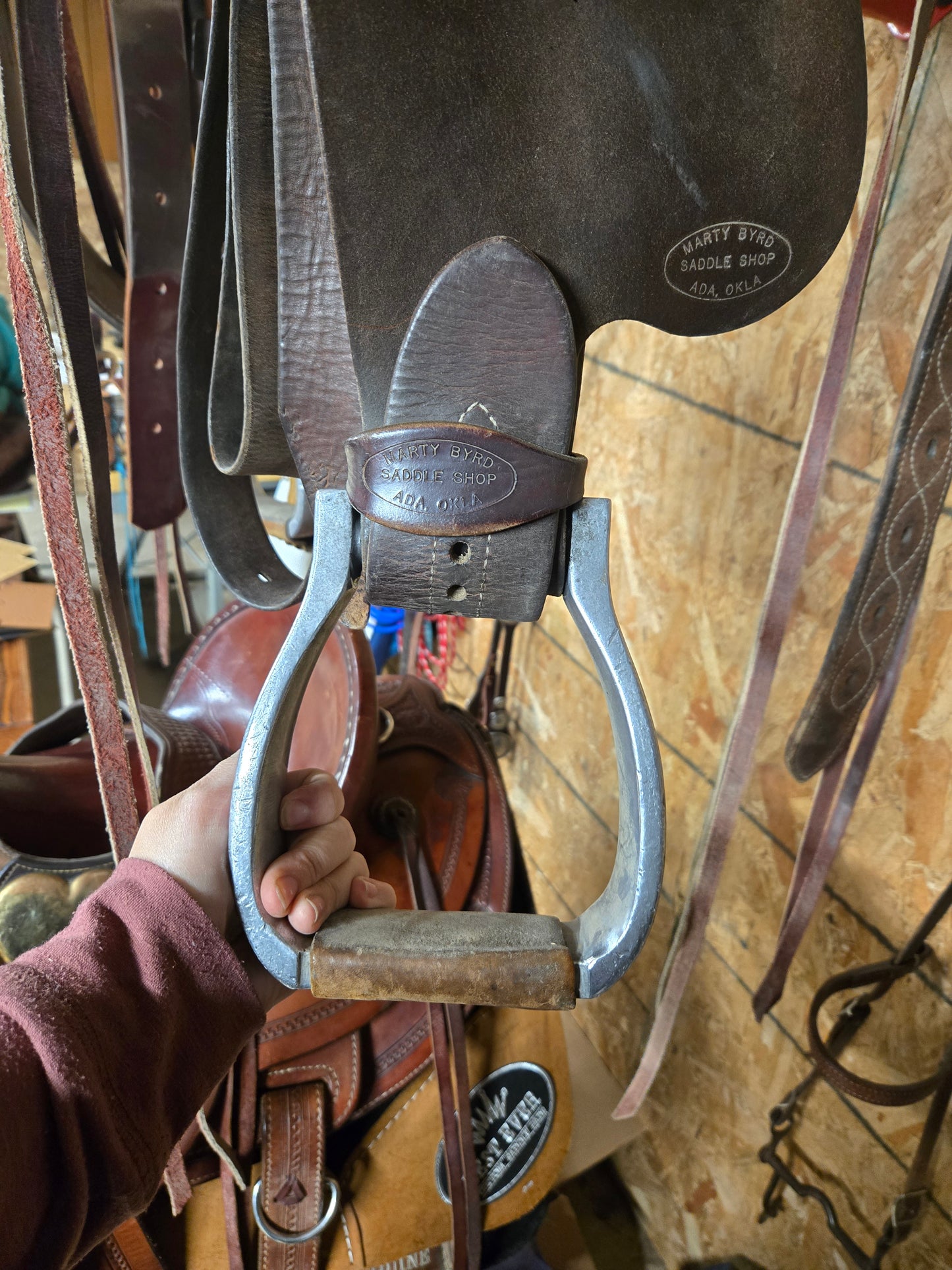 Marty Byrd Cutting Saddle
