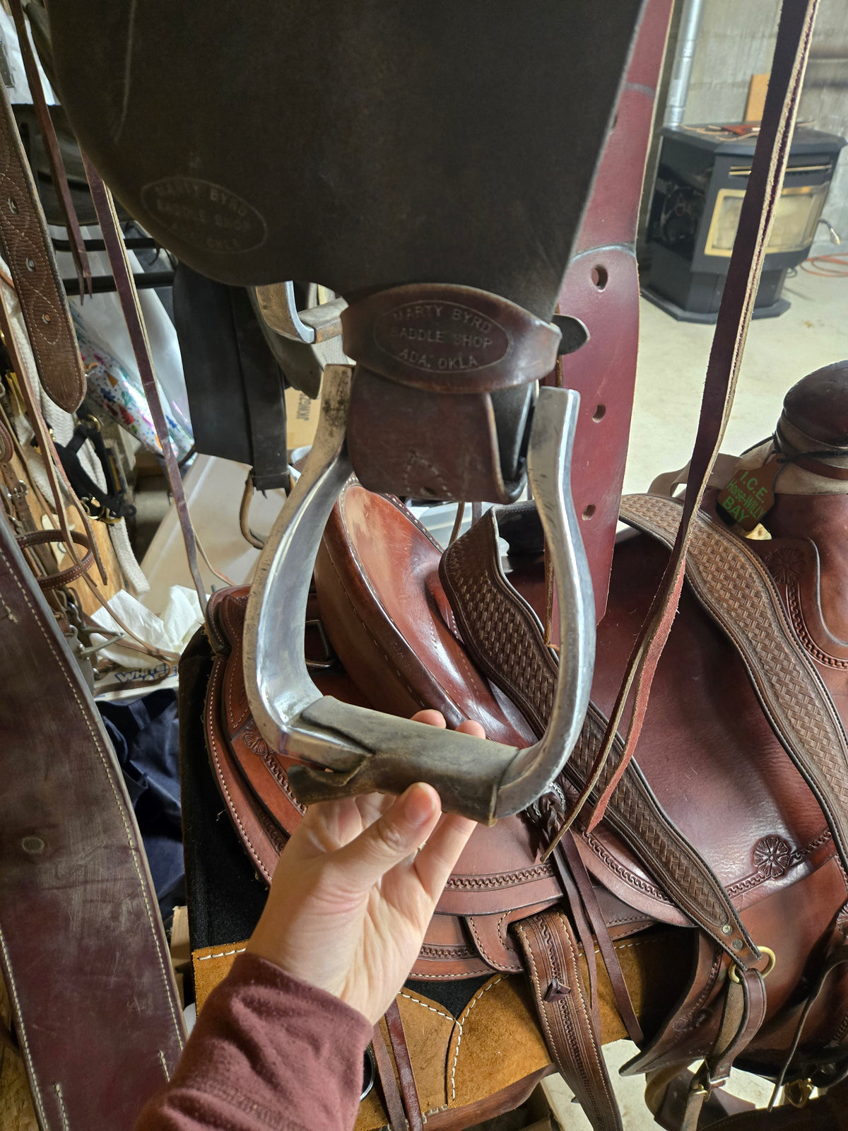 Marty Byrd Cutting Saddle