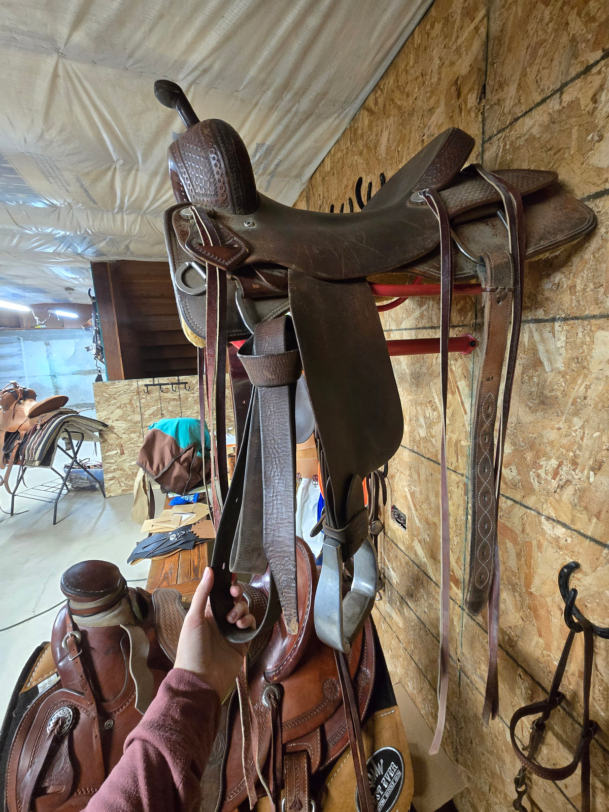 Marty Byrd Cutting Saddle