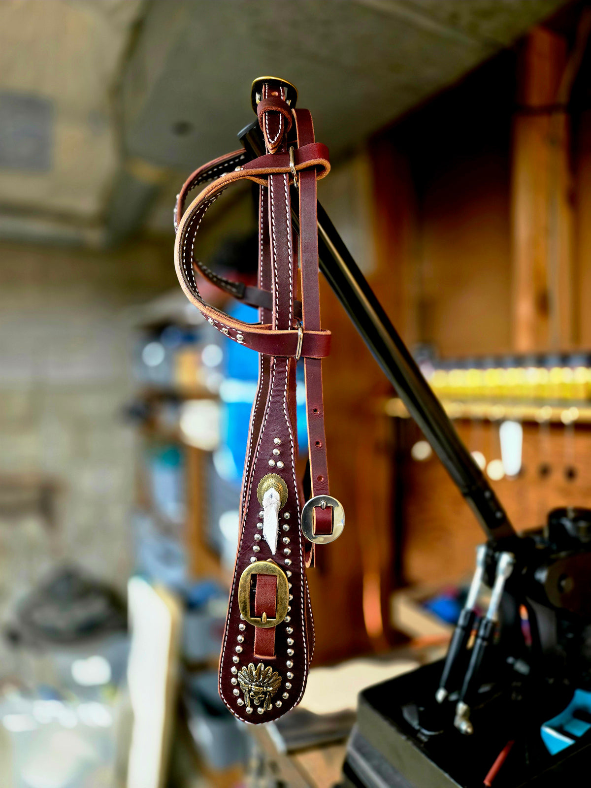 Custom 2 Ear Buckaroo Headstall