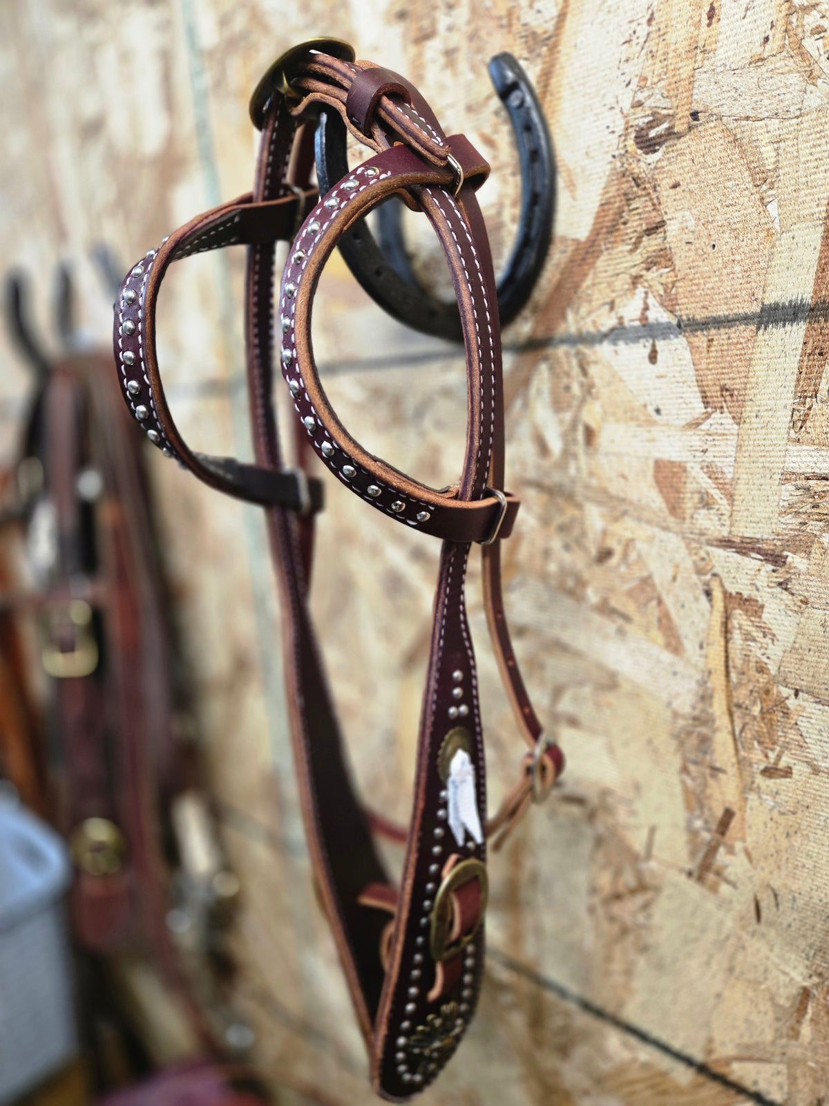 Custom 2 Ear Buckaroo Headstall
