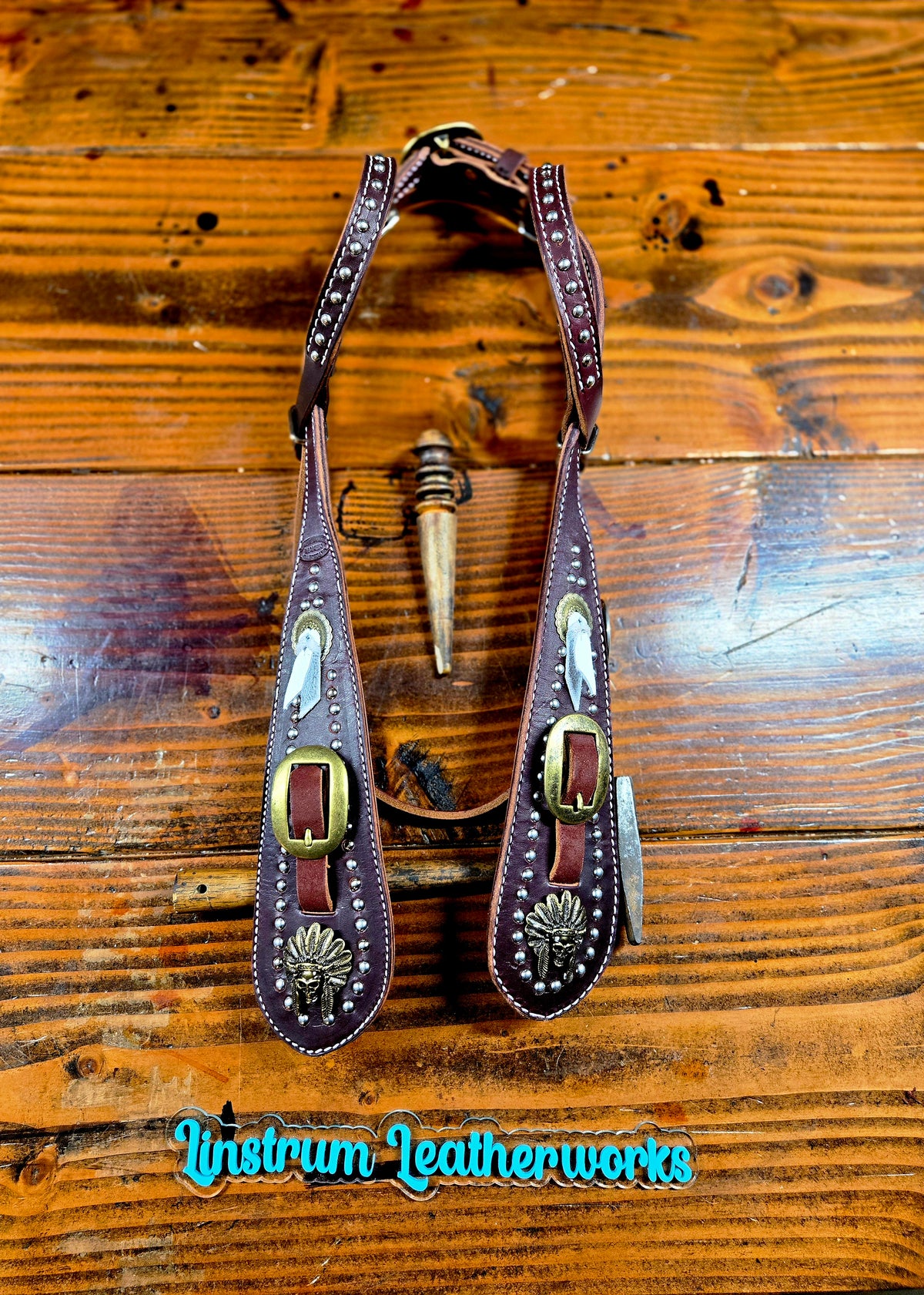 Custom 2 Ear Buckaroo Headstall