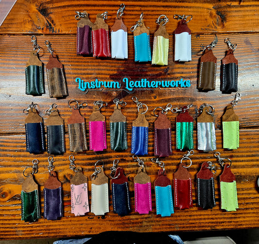 Chapstick Holder Keychains