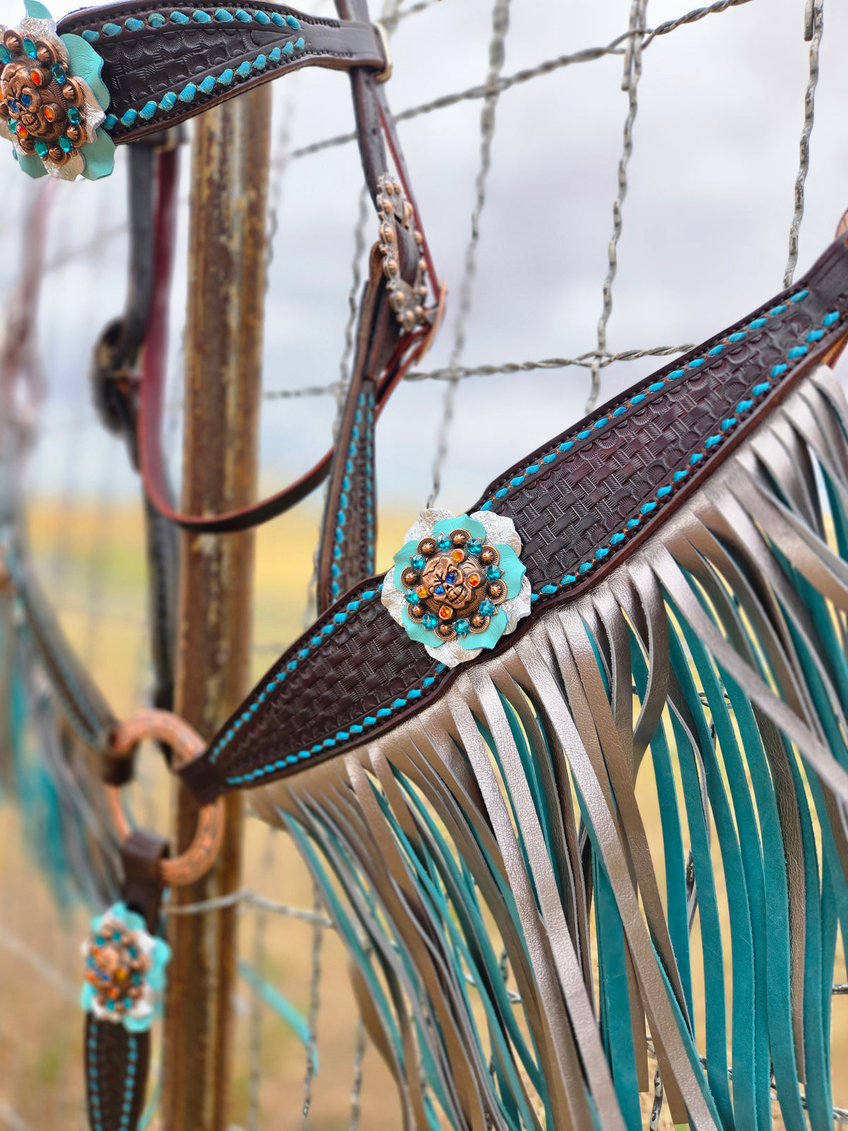 Custom Double Fringe Tack Set