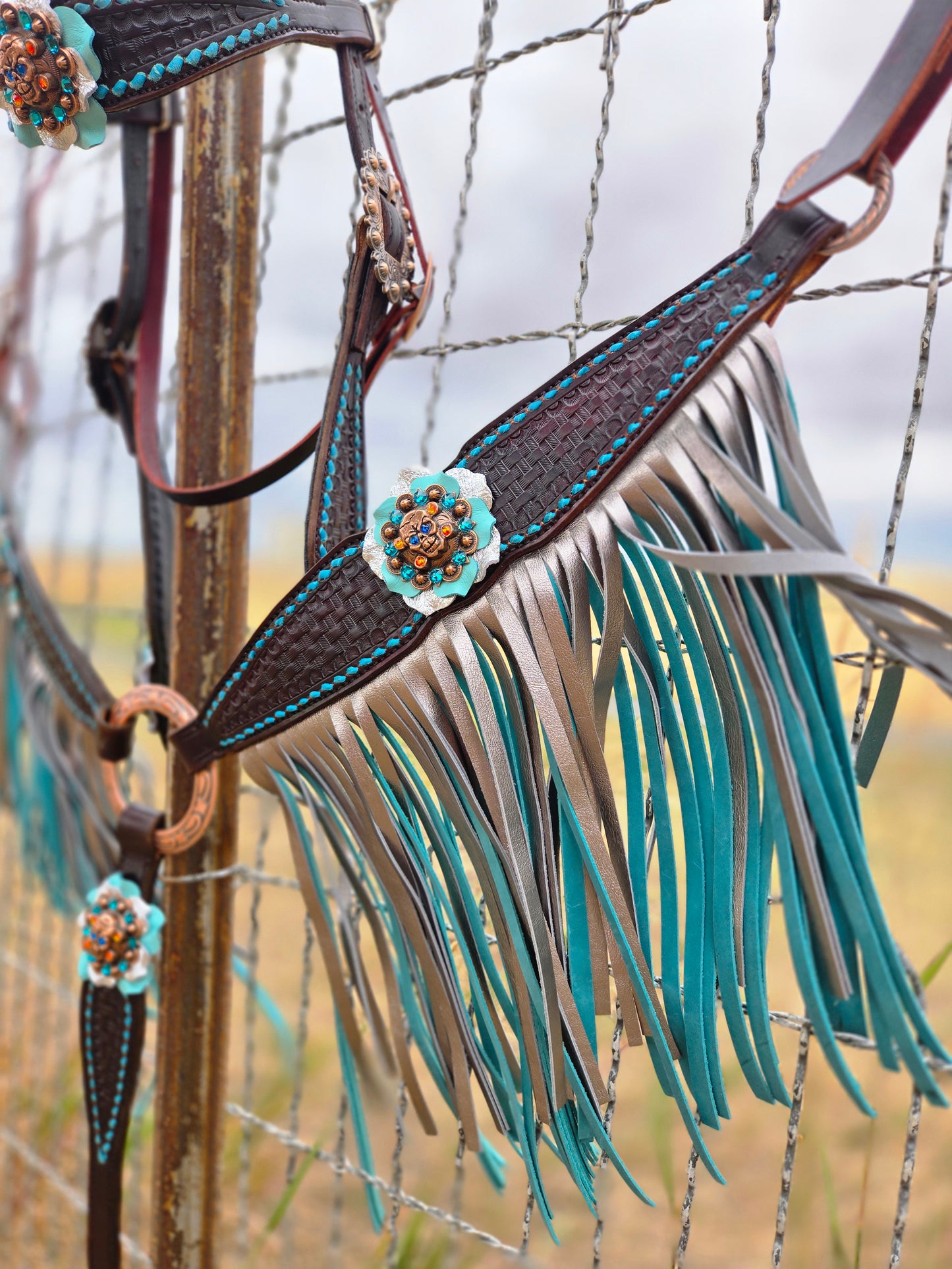 Custom Double Fringe Tack Set