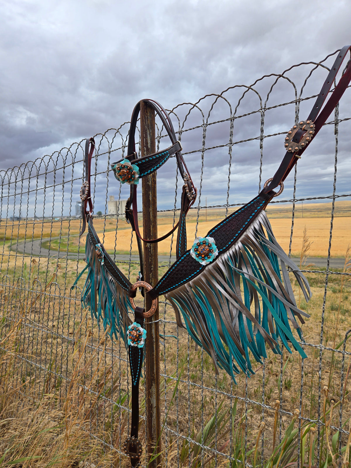 Custom Double Fringe Tack Set