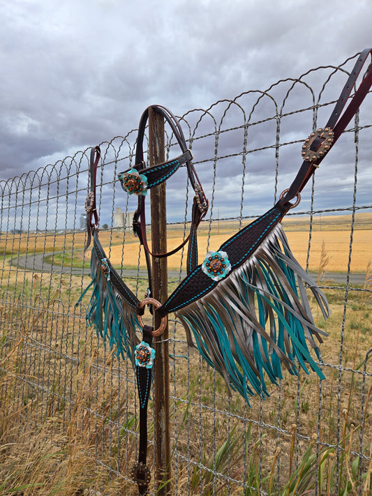 Custom Double Fringe Tack Set