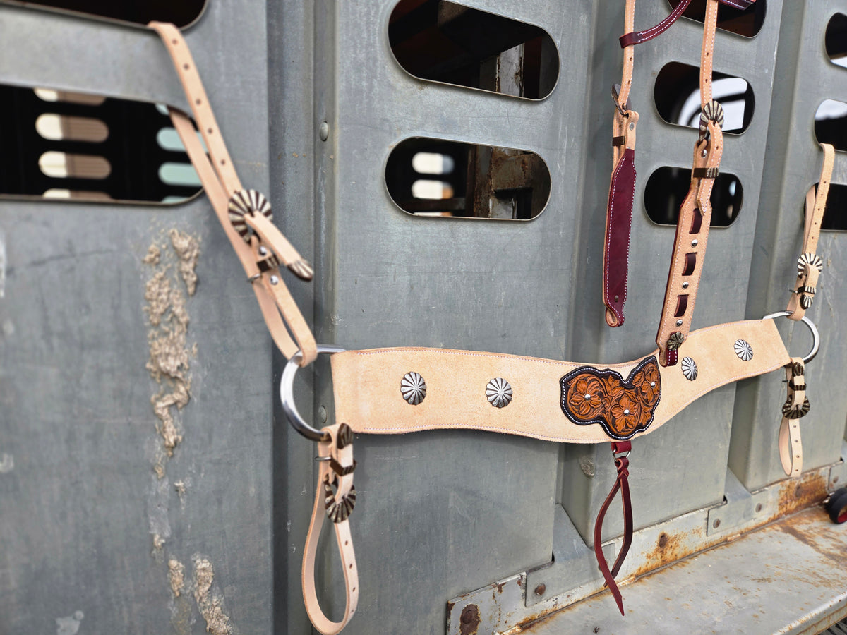 Roughout Tripping Collar and Headstall