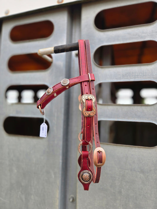 Copper Ring Headstall