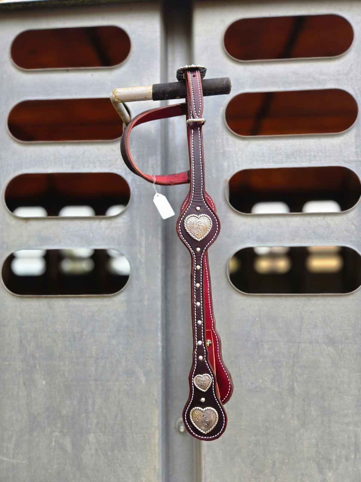 Vintage Inspired Heart Headstall