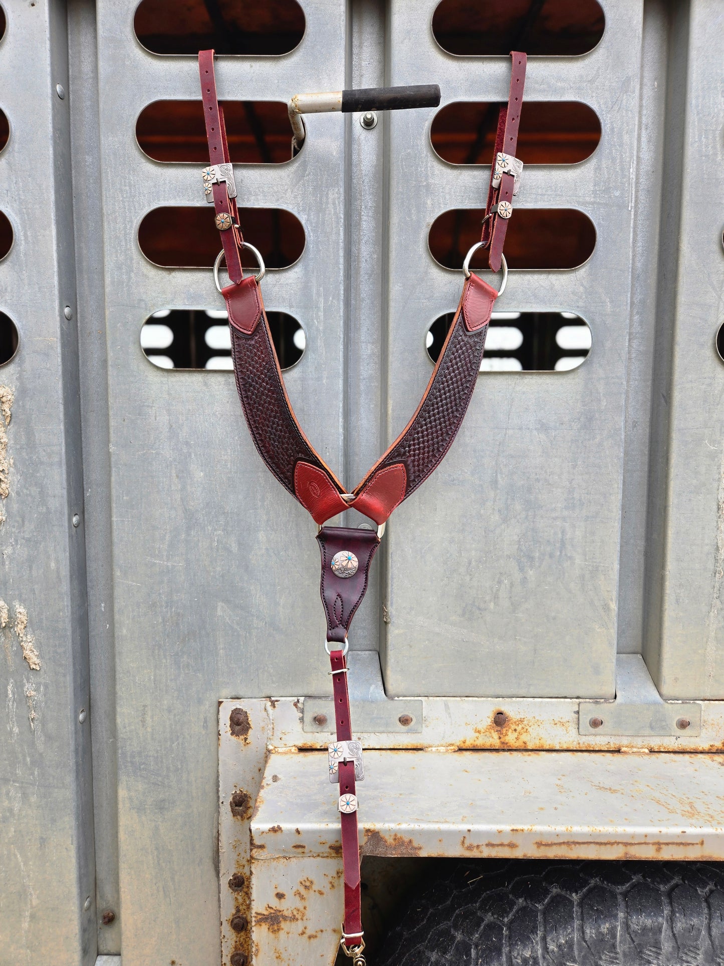 Stamped Roper Breastcollar