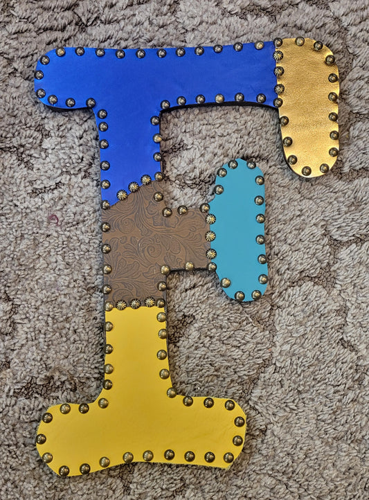F Custom Patchwork Letter