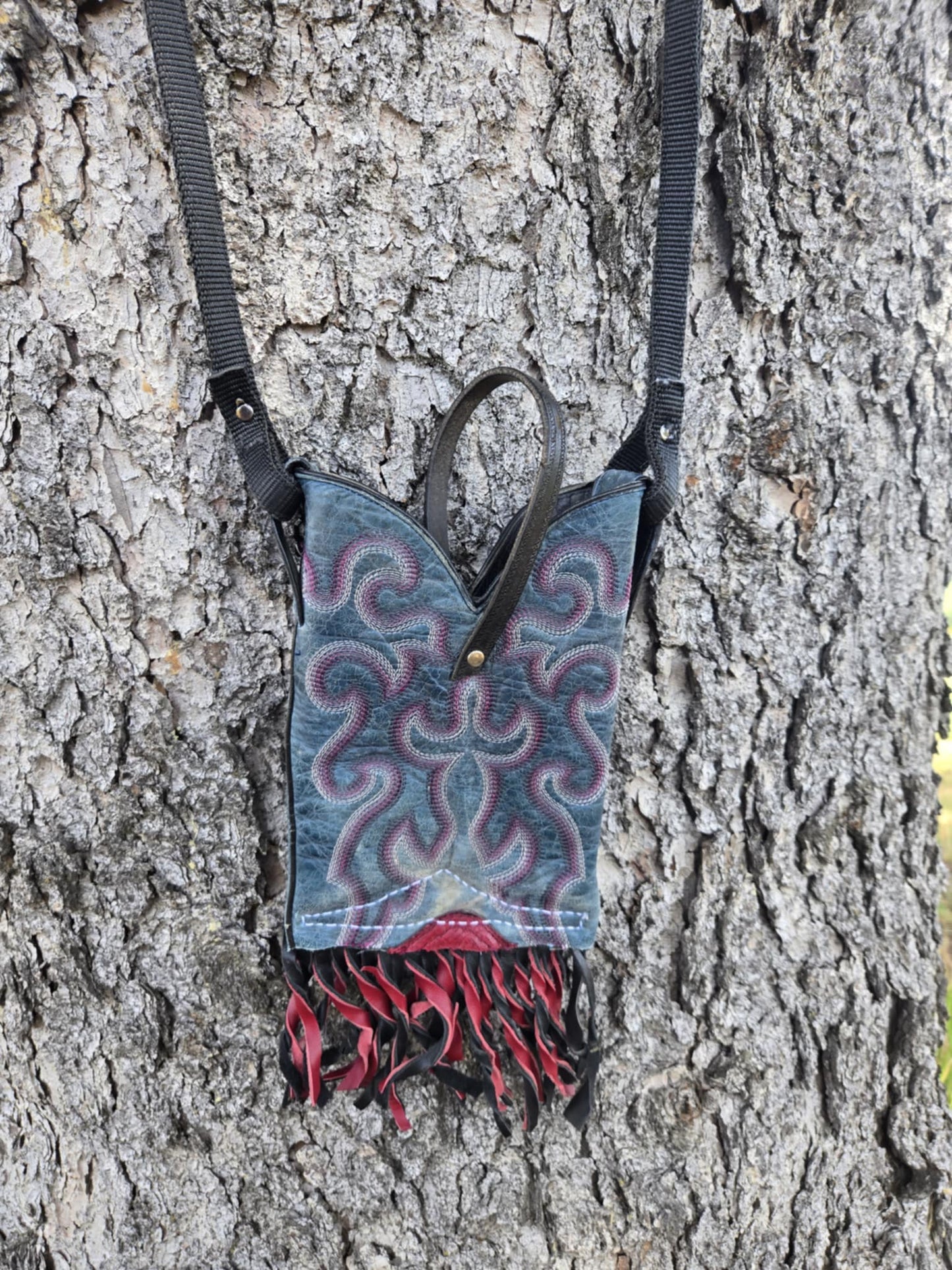 Cowboy Boot Crossbody Purse