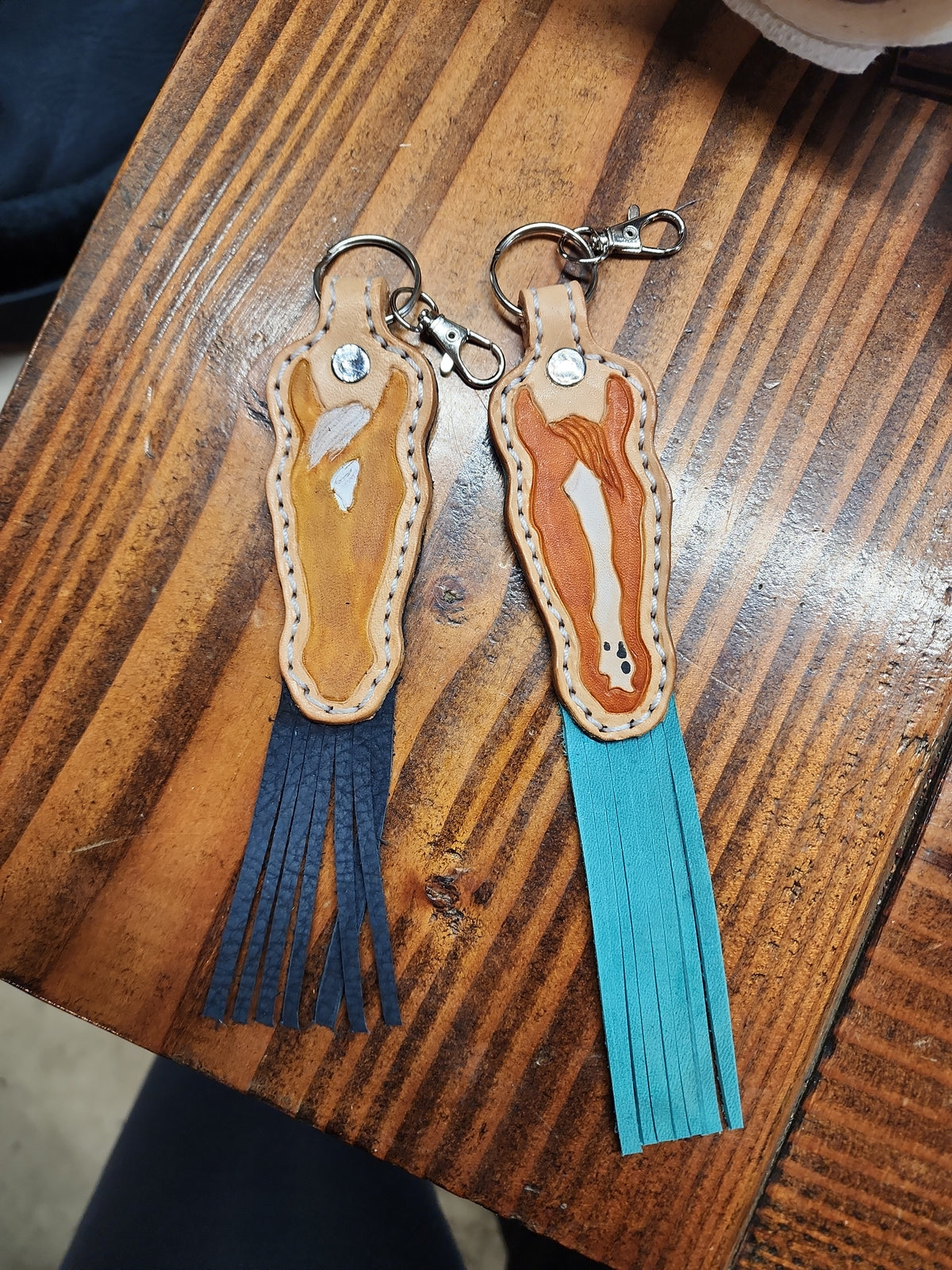 Custom Horse Head Keychains