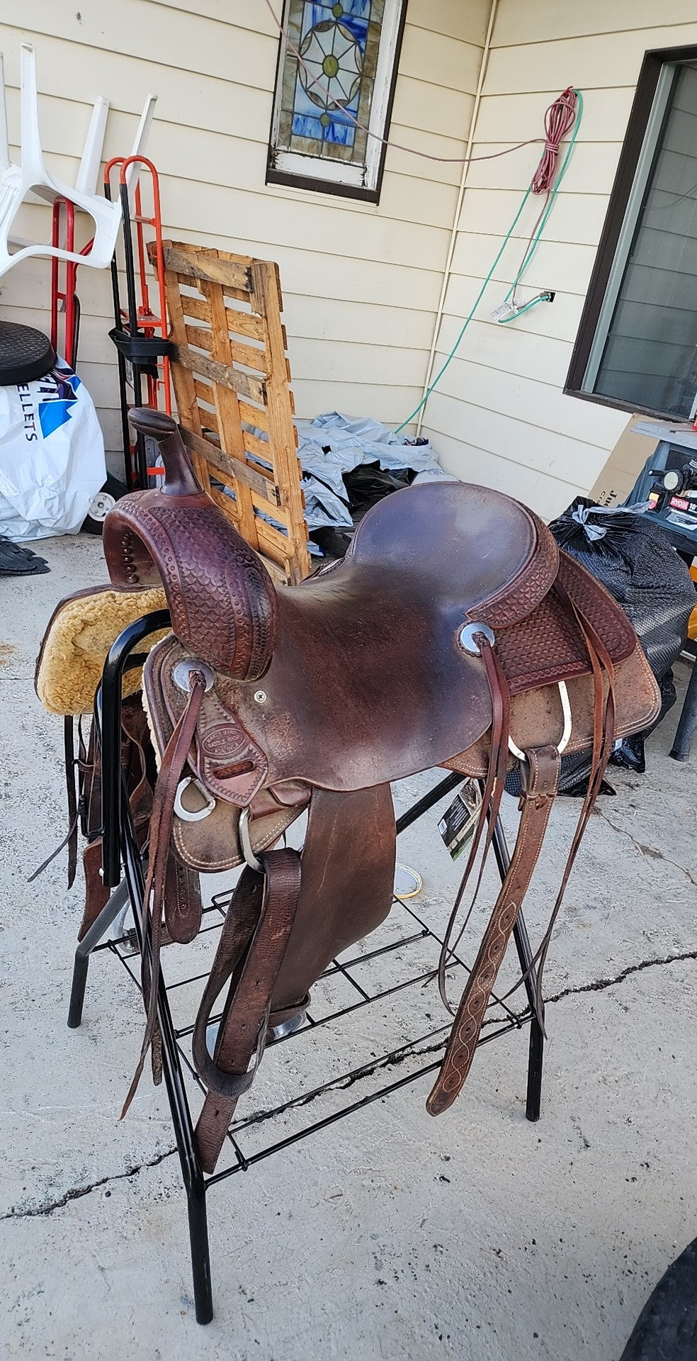 Marty Byrd Cutting Saddle