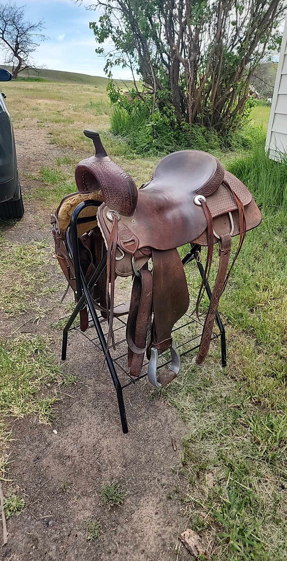 Marty Byrd Cutting Saddle