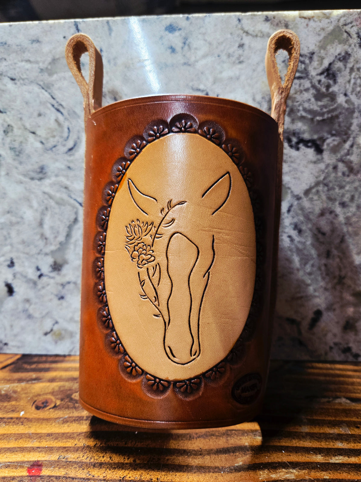 Saddle Horn Bottle Cover