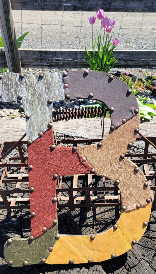 CUSTOM PATCHWORK LEATHER "B"