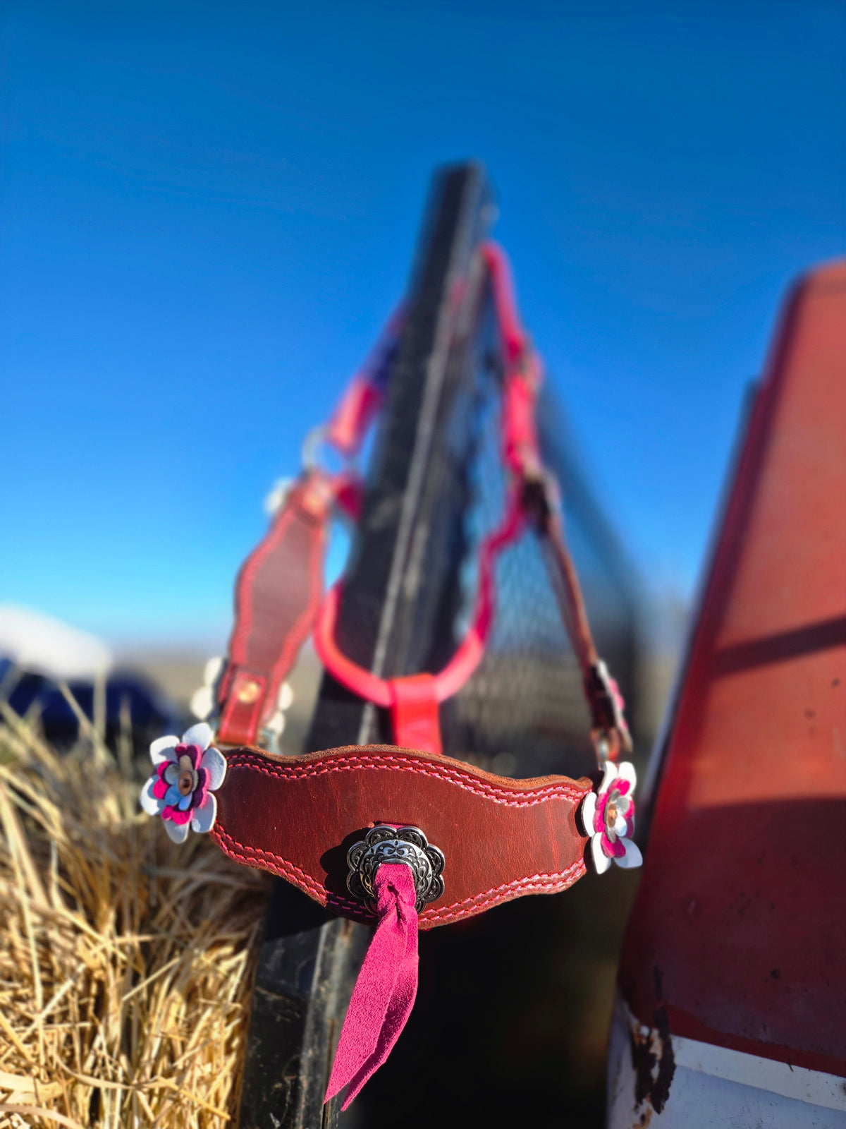 Pink Flower Halter