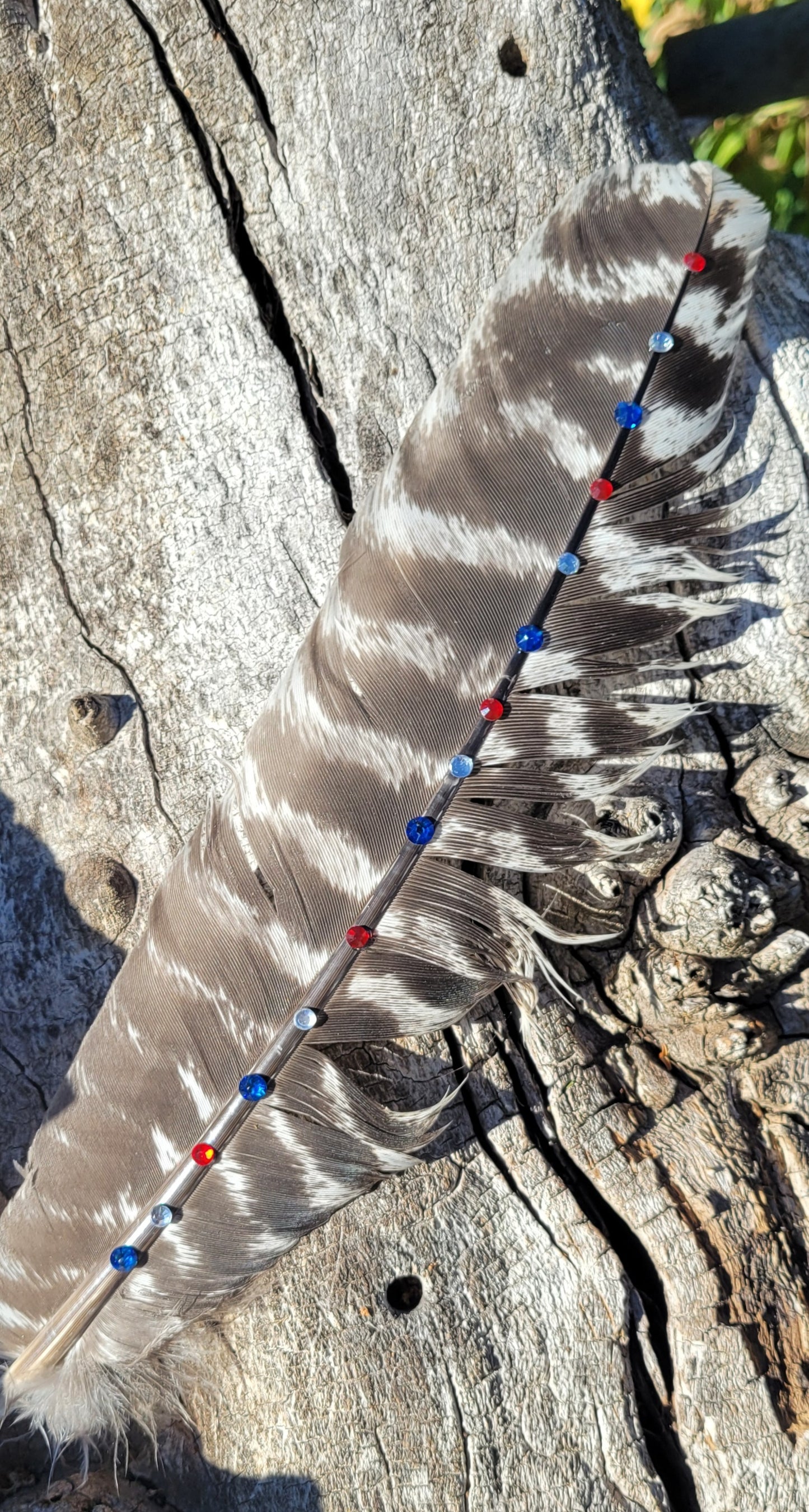 Hat feathers