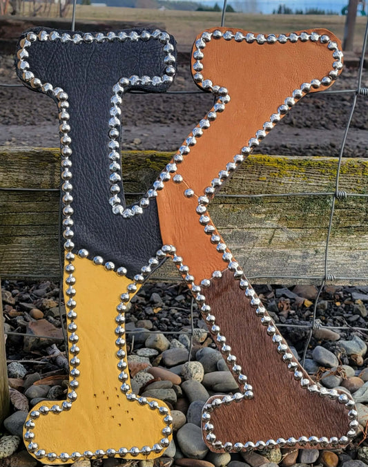 K Leather Letter