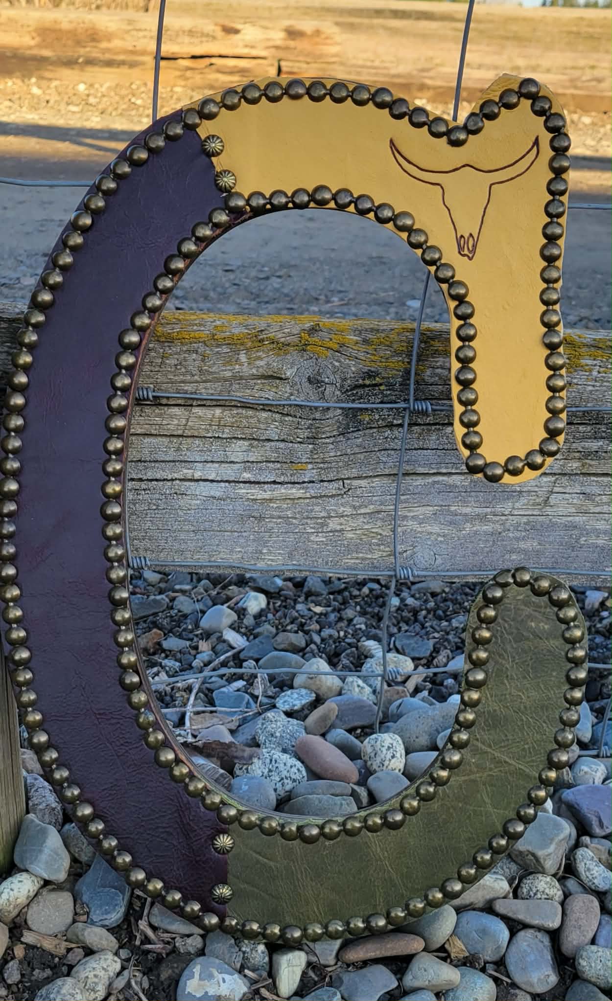 C Leather Letter