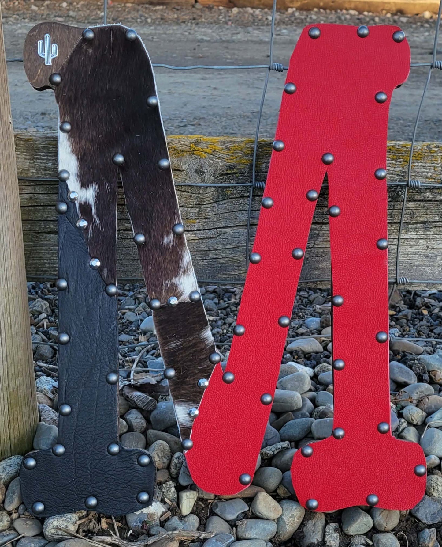 M Leather Letter
