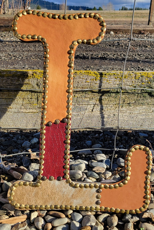 L Leather Letter