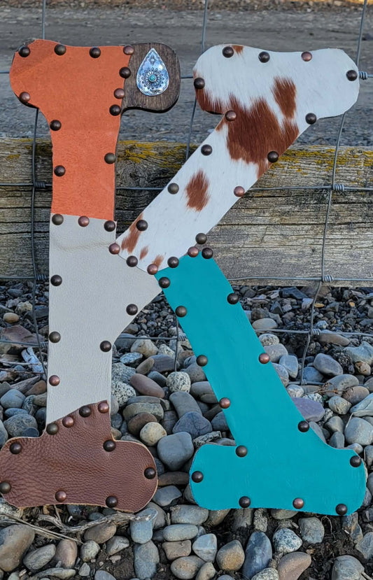 K Leather Letter