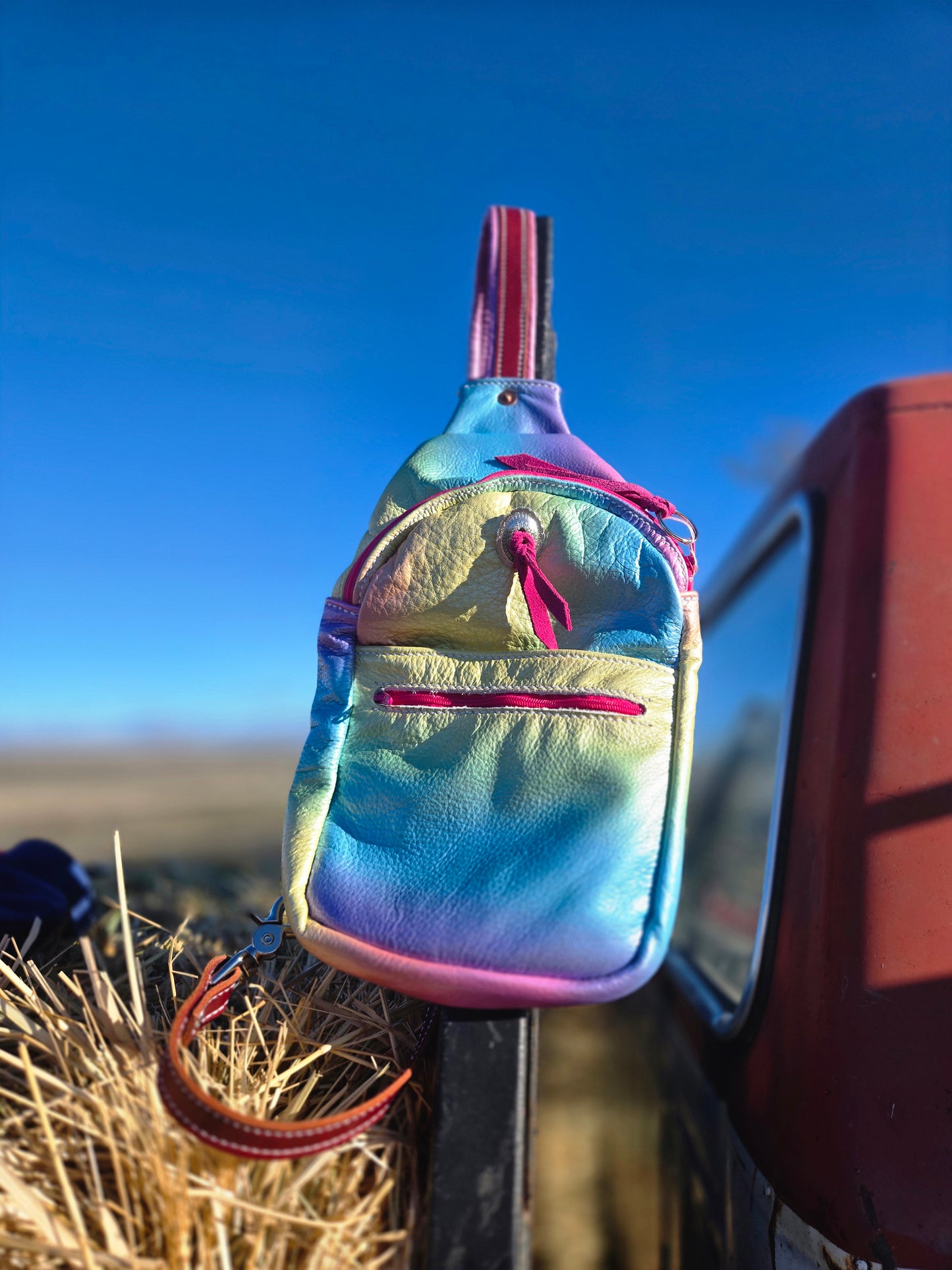 Rainbow Sling Bag