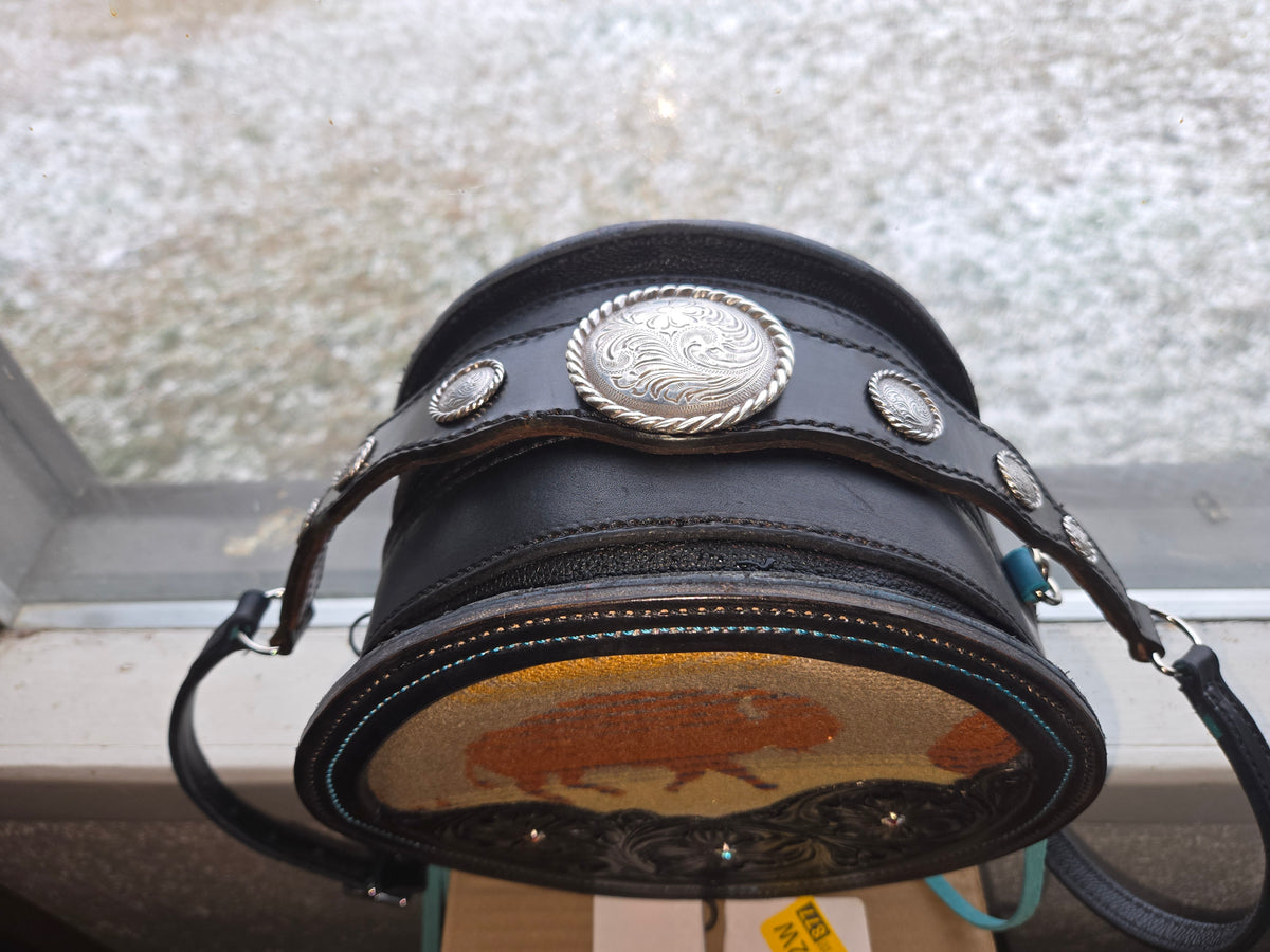 Buffalo Round Purse