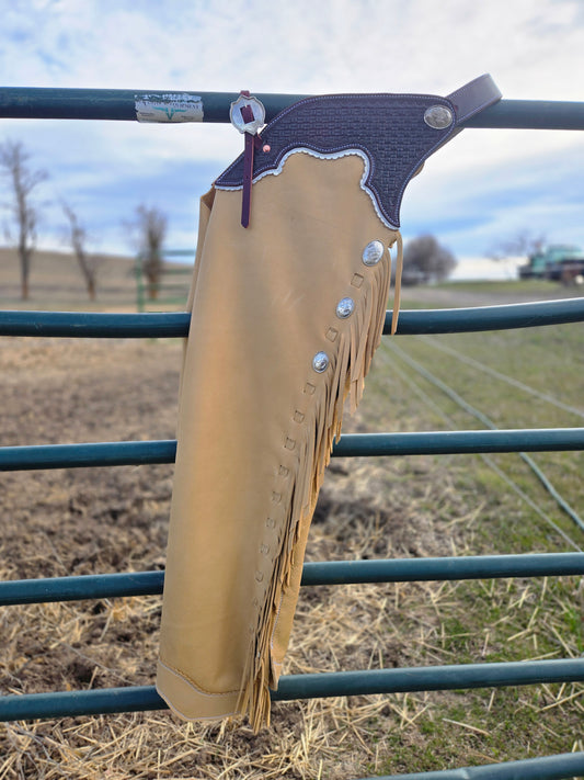 Buckskin Shotgun Chaps
