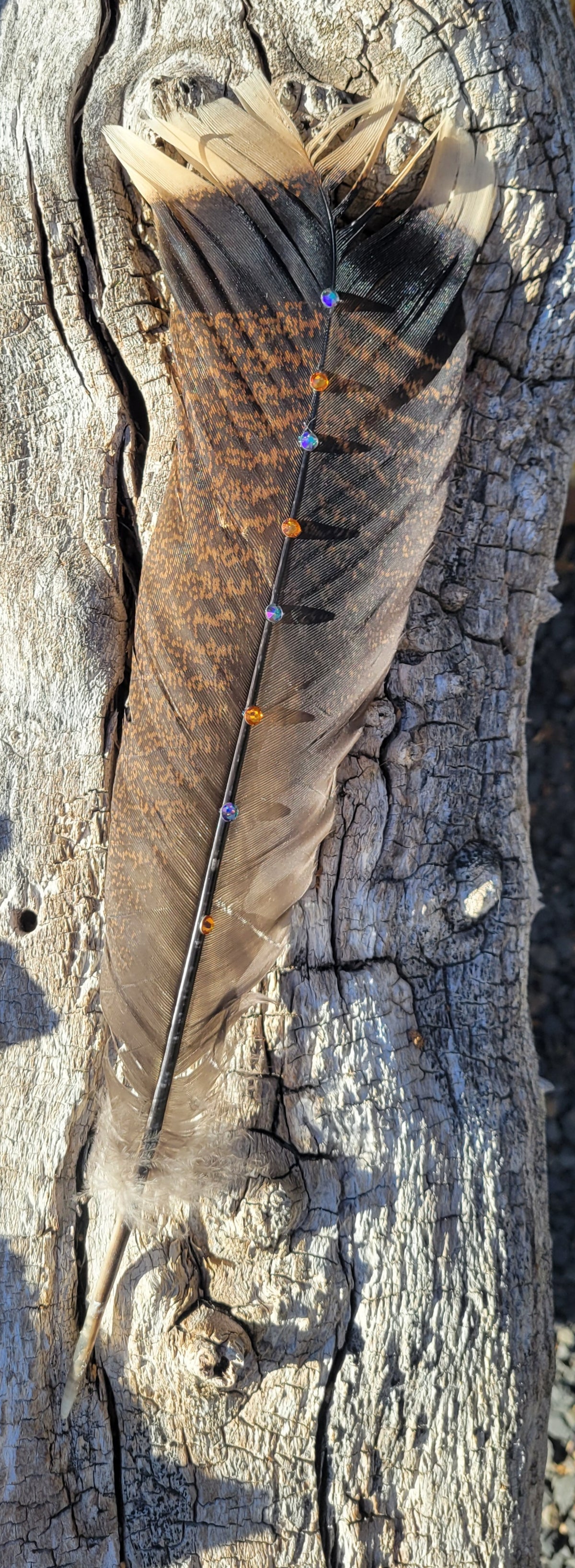 Hat feathers