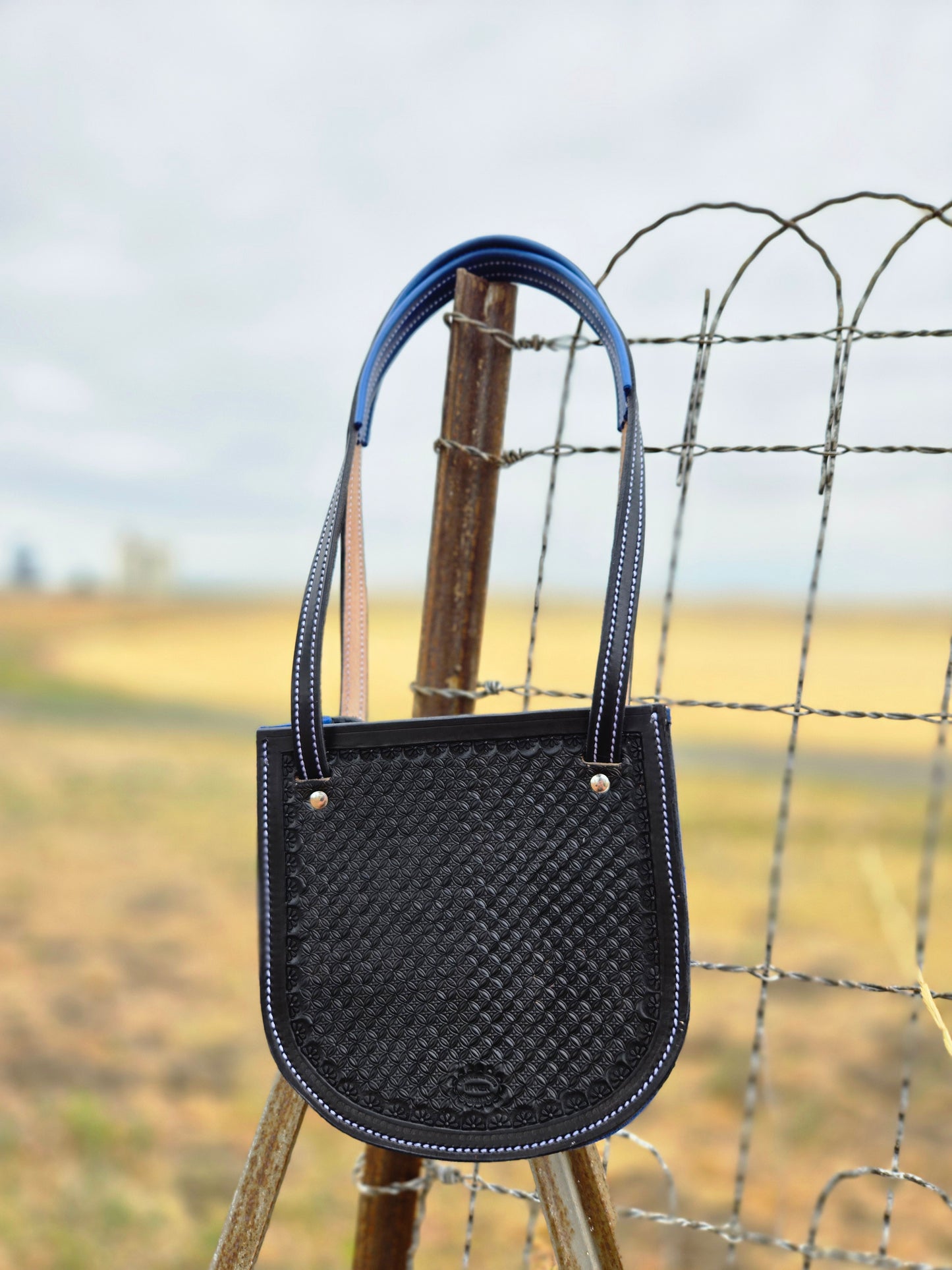 Tooled Shoulder Purse