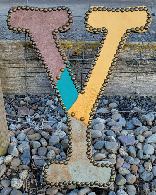 Y Leather Letter